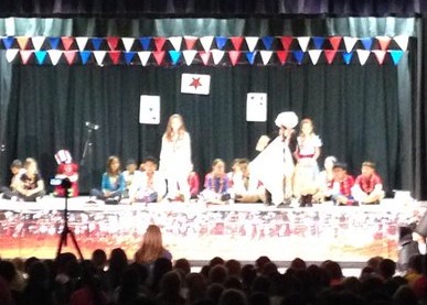 3rd Grade Patriotic Performance 